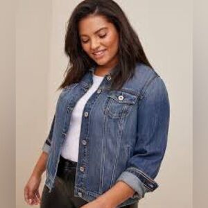 Torrid Blue Denim Jacket